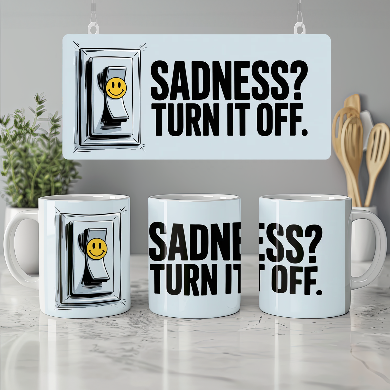 Book of Mormon Mug | Turn It Off Light Switch | Musical Theatre Gift | Elder McKinley Present