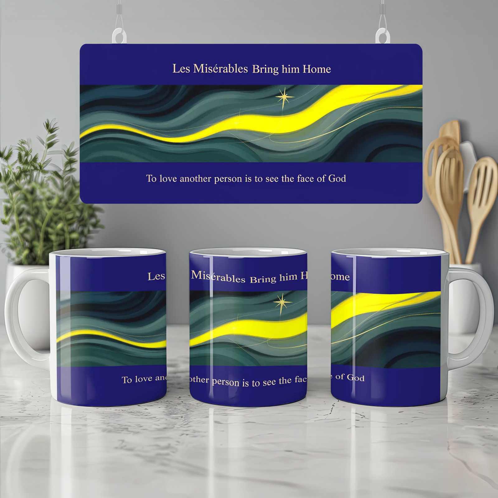 Les Miserables Mug | To Love Another Person Quote | Musical Theatre Gift | Theatre Lover Present