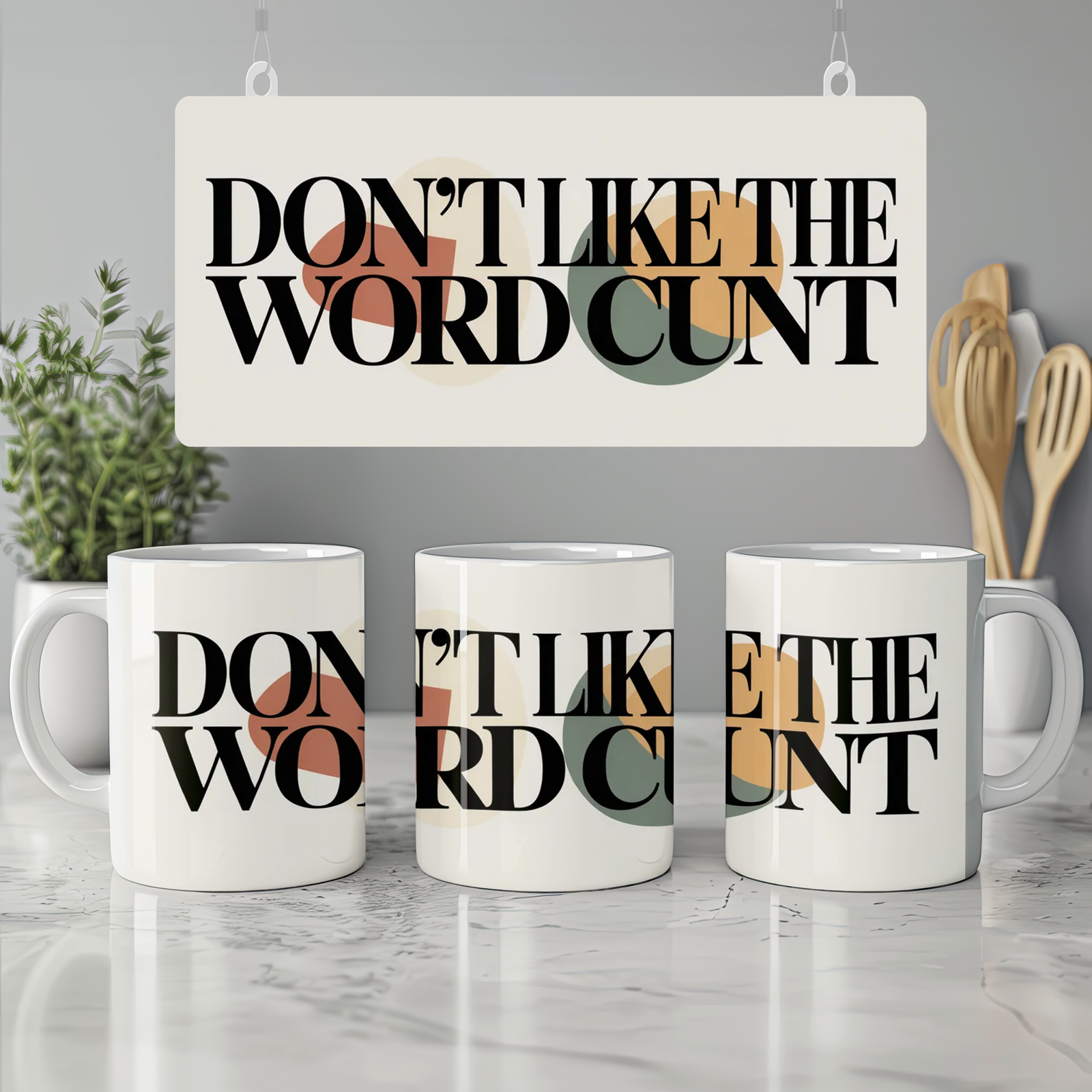Rude Mug with Sarcastic Quote | Funny Best Friend Gift | High-End Typography Design | Novelty Birthday Present for Her or Him