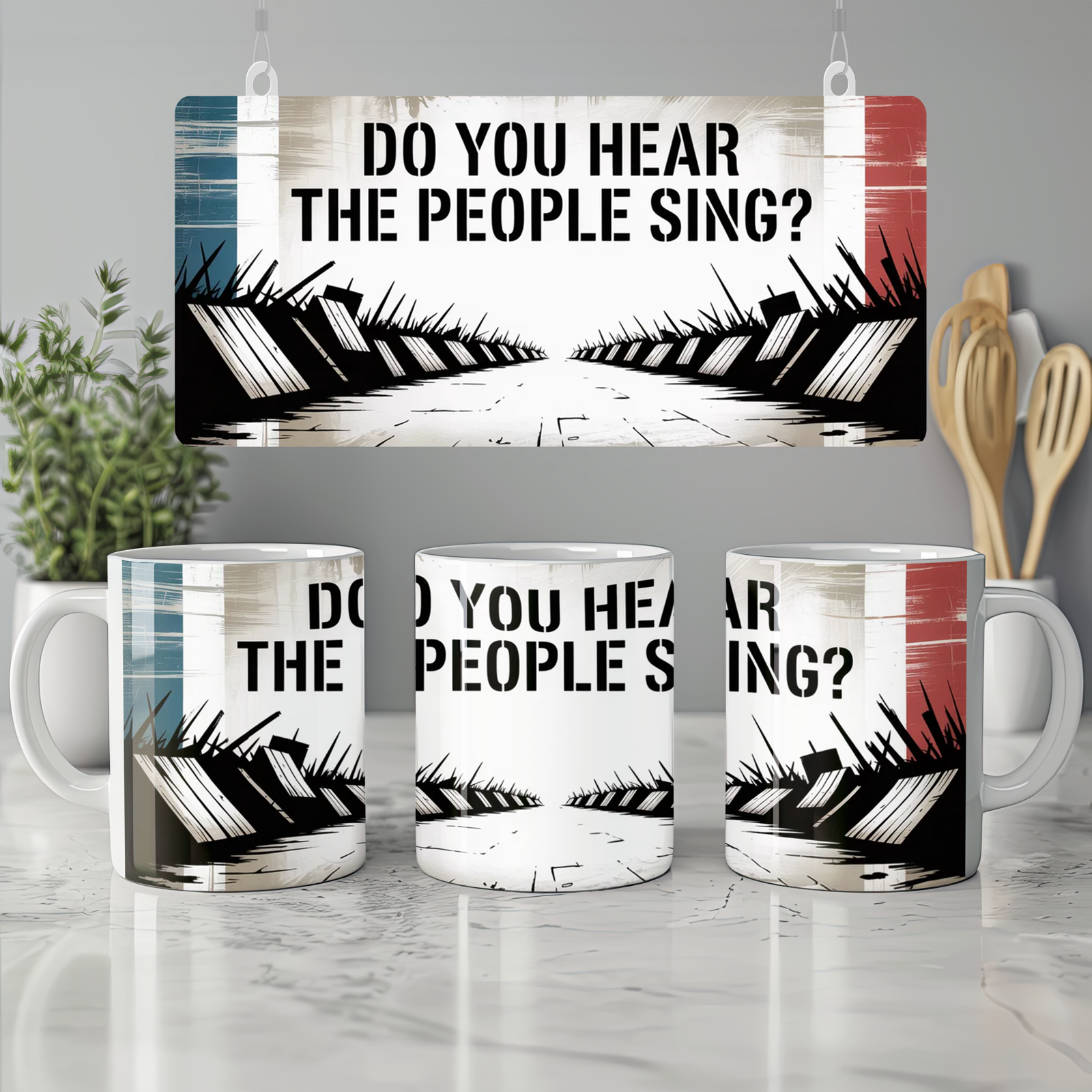Les Miserables Mug | Do You Hear the People Sing Quote | Musical Theatre Gift | West End Theatre Lover Present