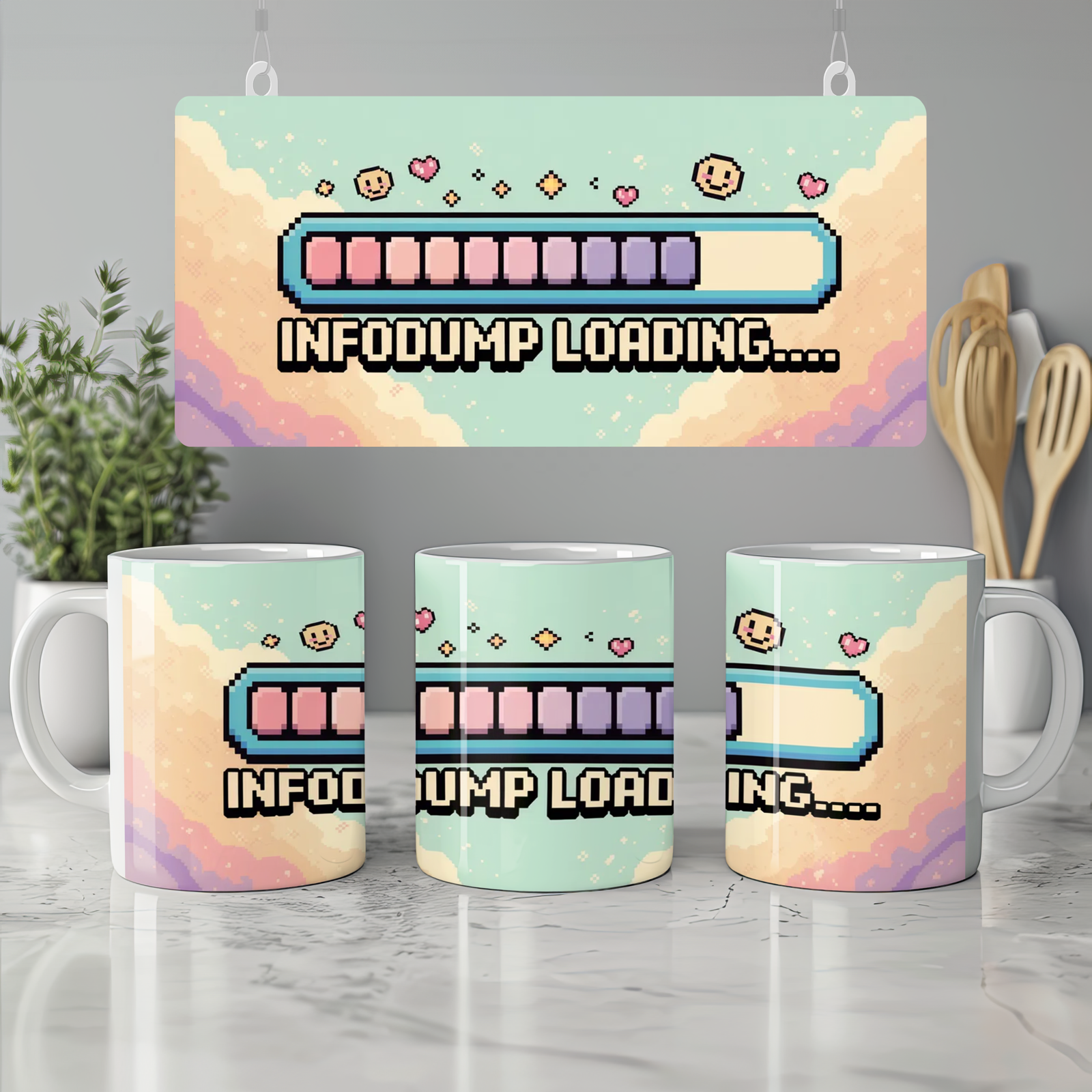 Infodump Loading Mug