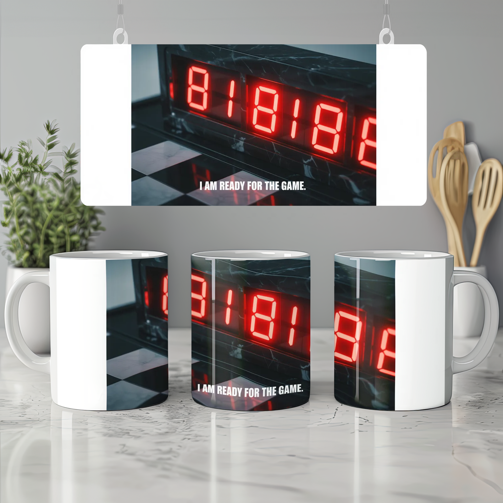 Chess Musical Mug | 'I Am Ready for the Game' Quote | Theatre Lover Gift | West End Musical Present
