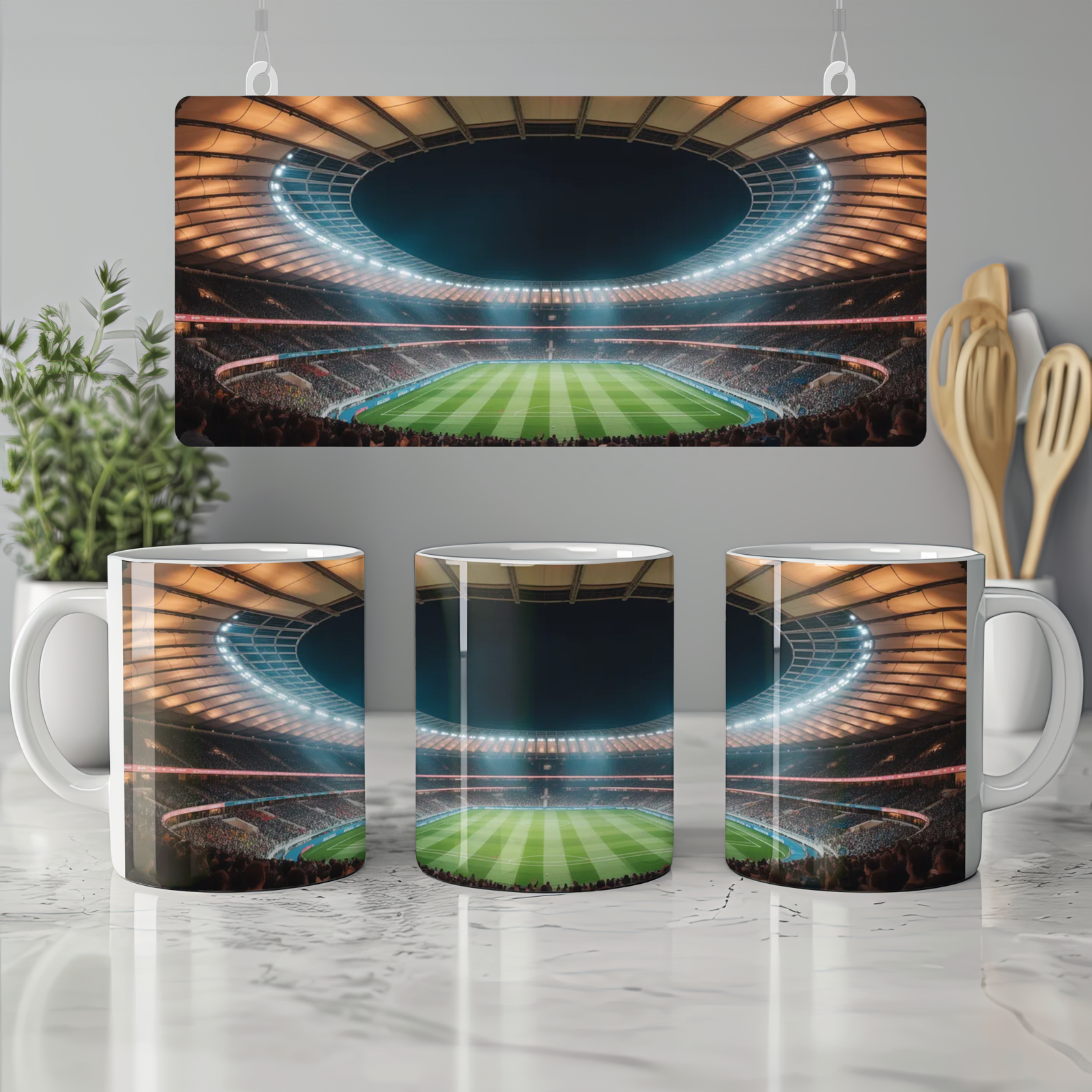 Football Stadium Mug
