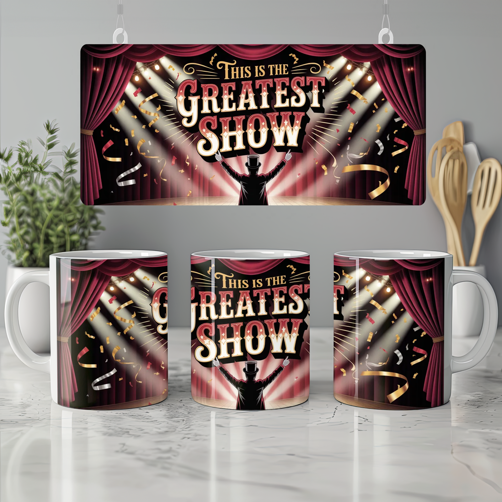 The Greatest Showman Mug | 'This Is The Greatest Show' Quote | Musical Theatre Gift | Present for Best Friend