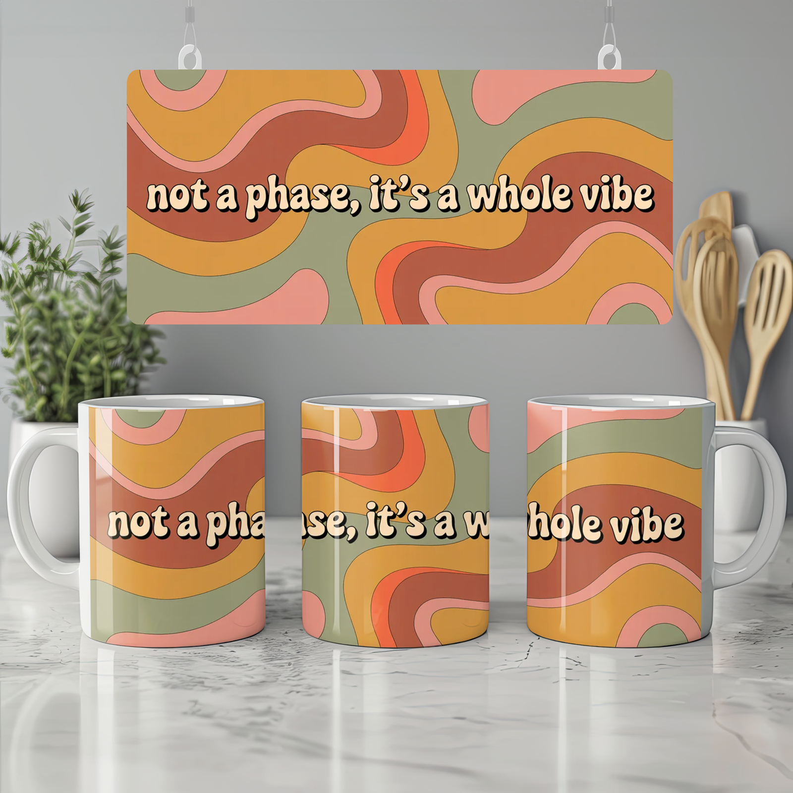 Retro Groovy Mug