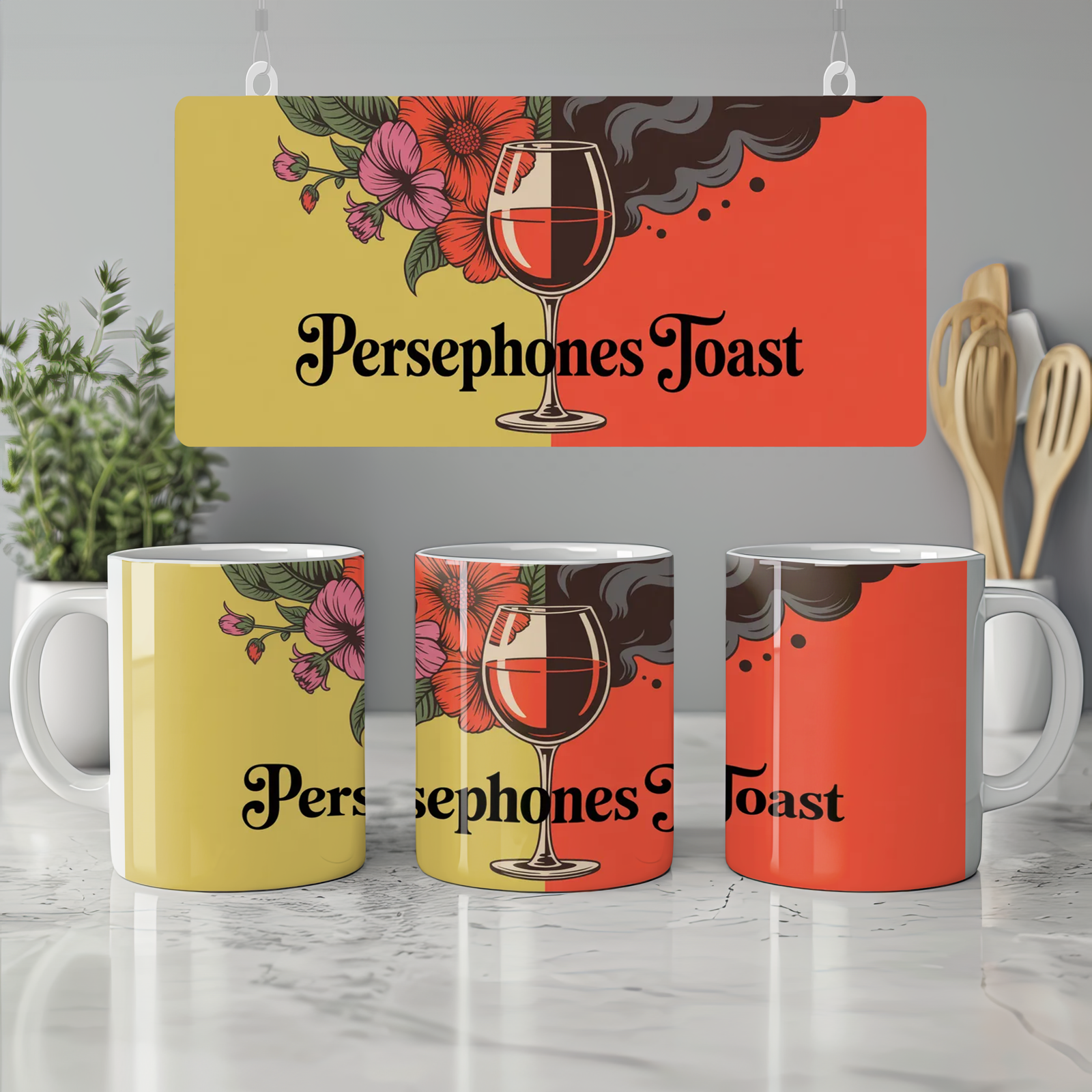 Hadestown Mug | Persephone's Toast Design | Musical Theatre Gift | Theatre Lover Present