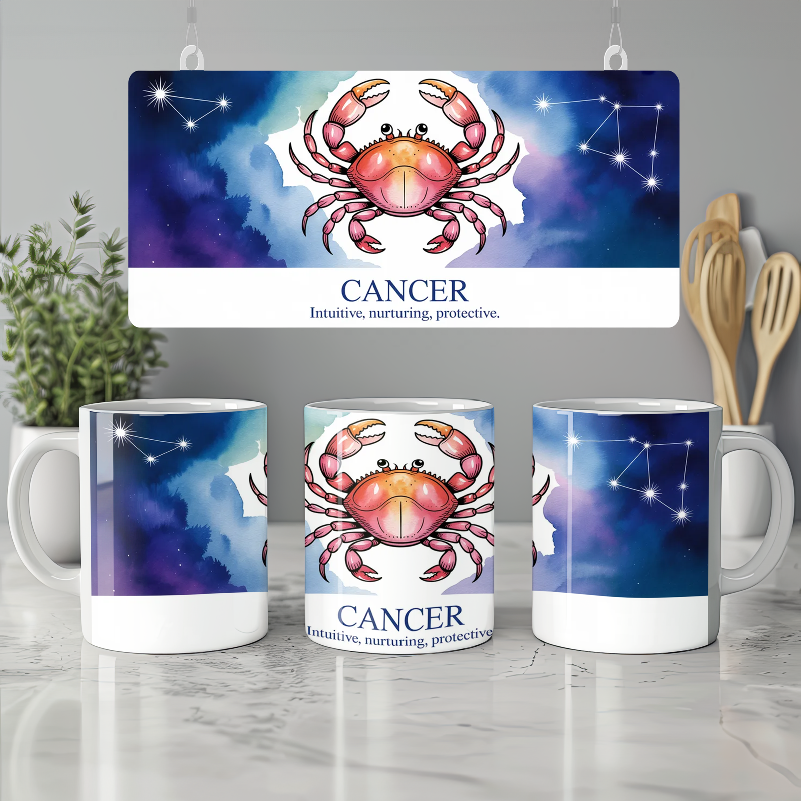 Cancer Zodiac Mug