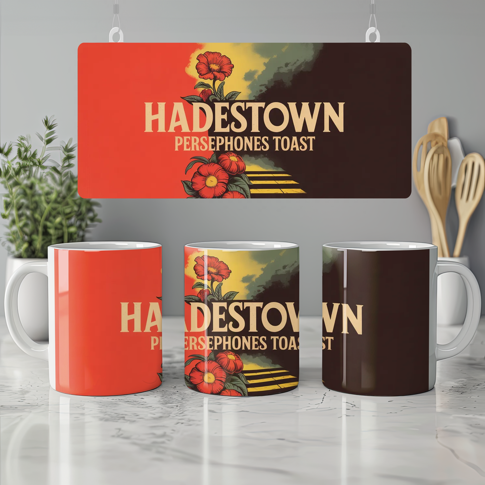 Hadestown Mug | Persephone's Toast Quote | Musical Theatre Gift | West End Theatre Lover Present | Best Friend Birthday Gift