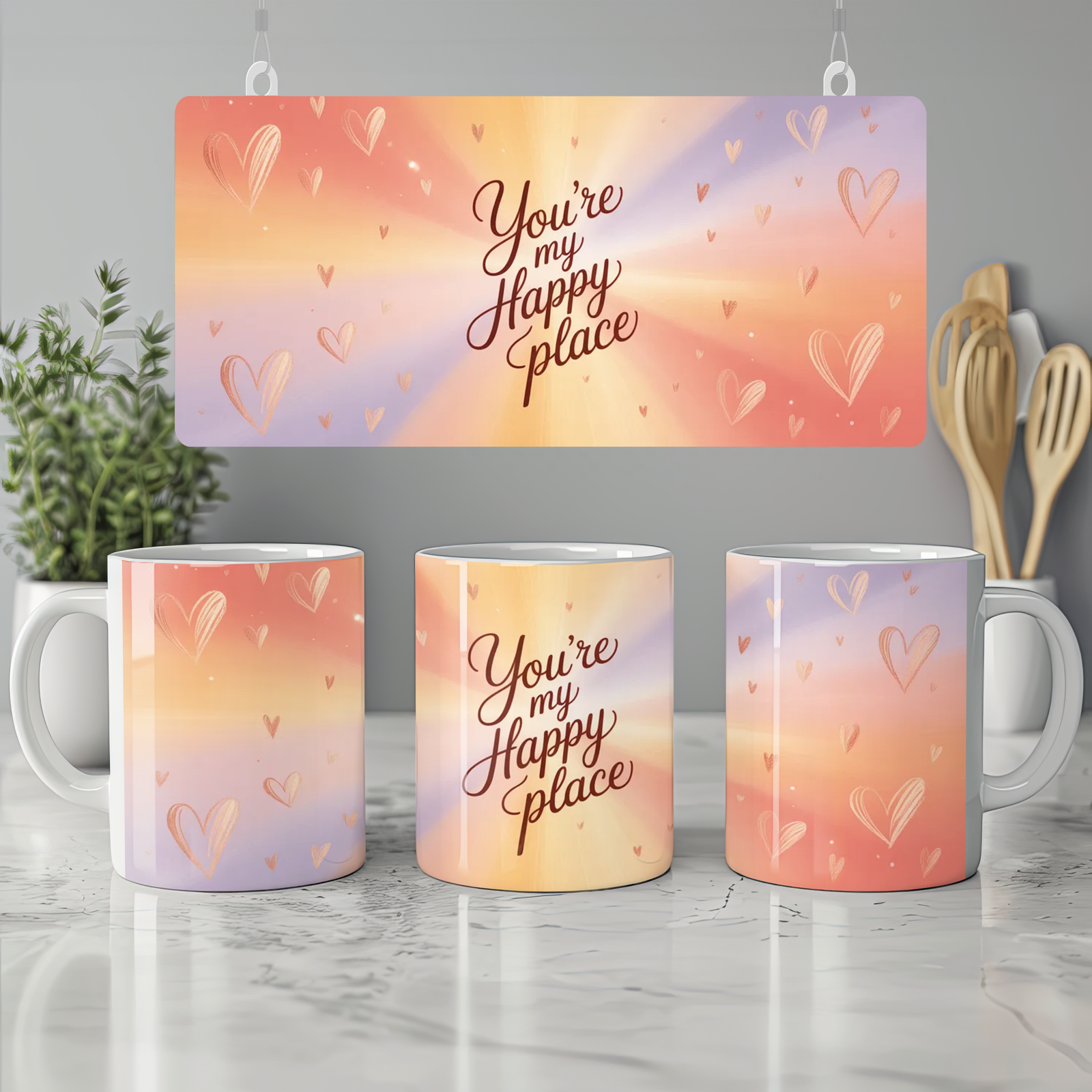 You're My Happy Place Mug