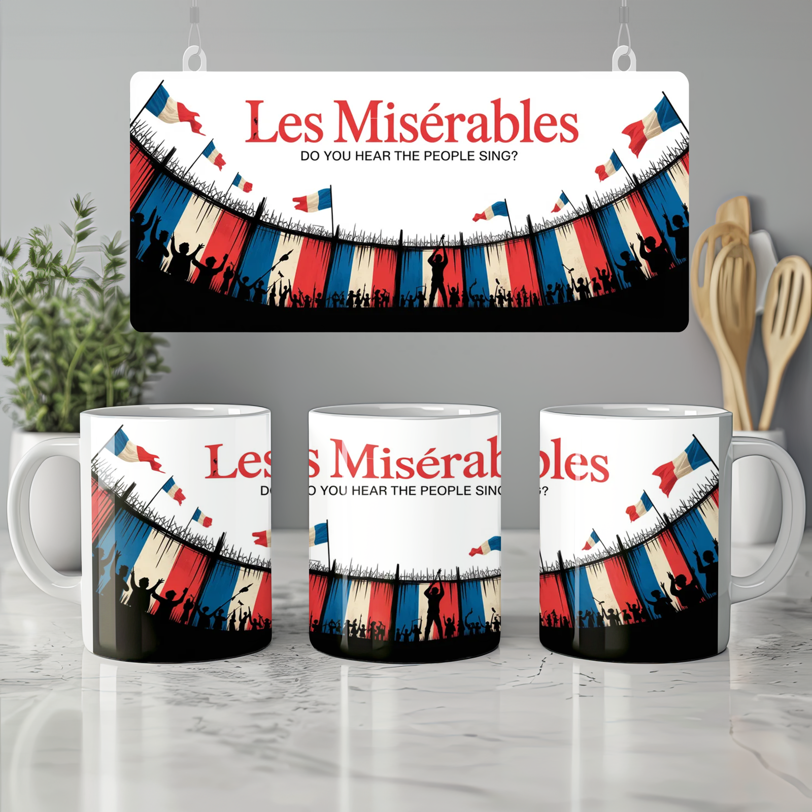 Les Miserables Mug | 'Do You Hear The People Sing' Quote | Musical Theatre Gift | West End Theatre Lover Present