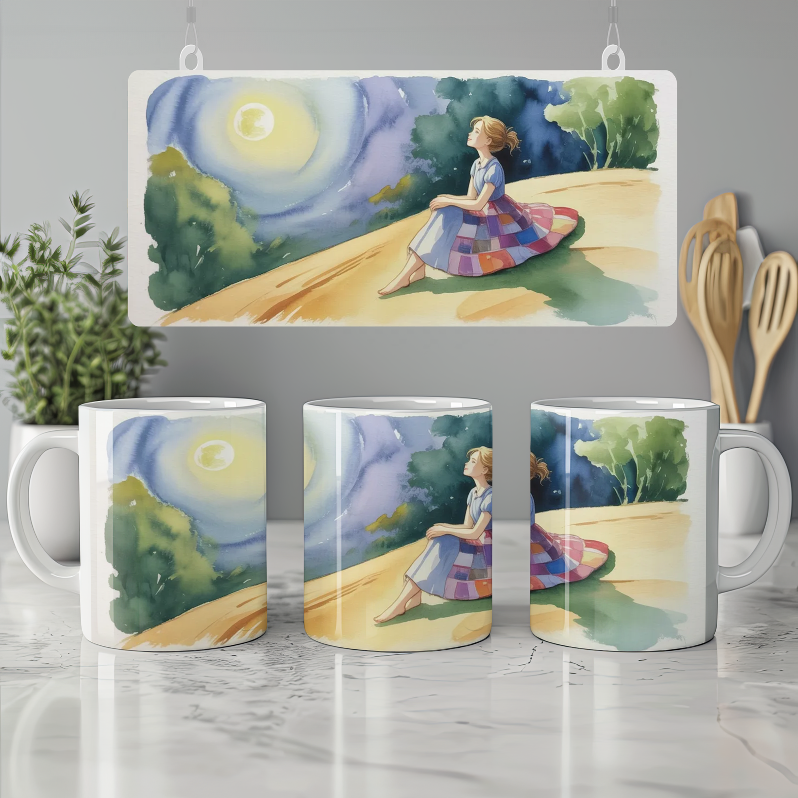 Sally Spiral Hill Mug