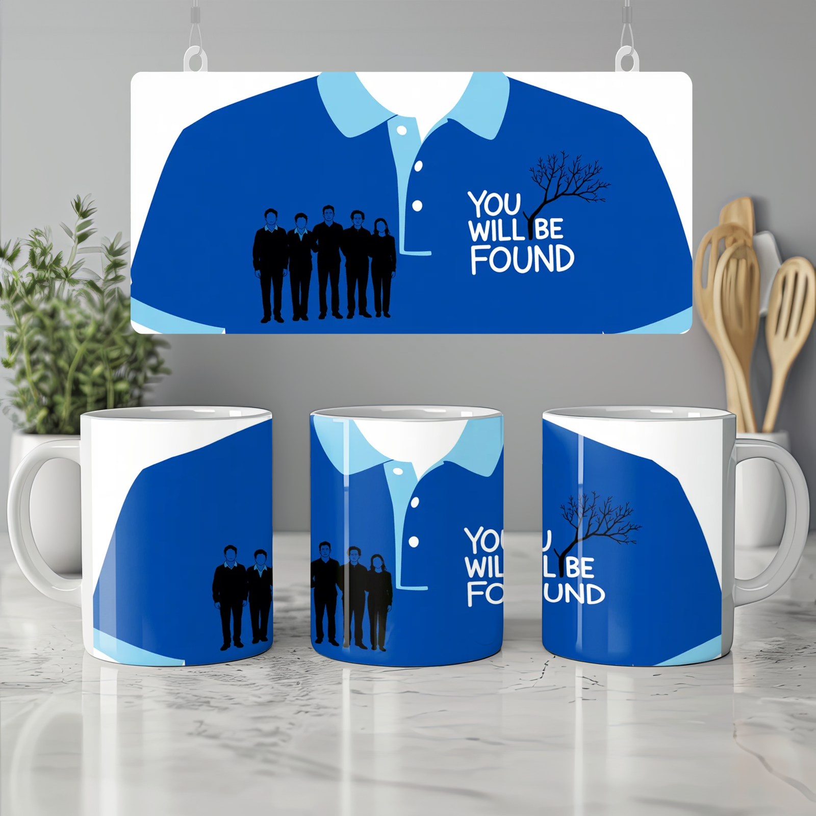 Dear Evan Hansen Mug | You Will Be Found Quote | Musical Theatre Gift | West End Broadway Mug