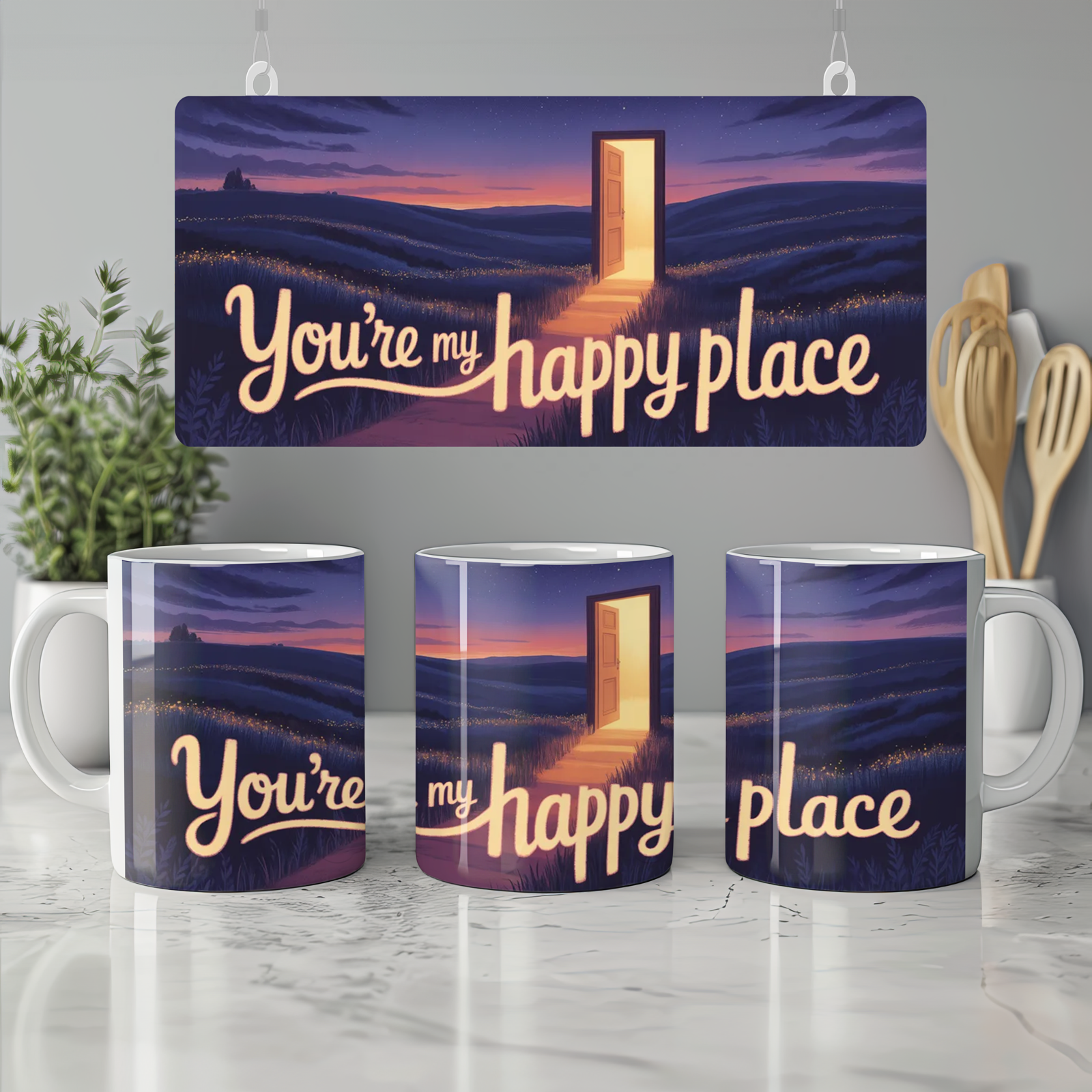 You're My Happy Place Mug