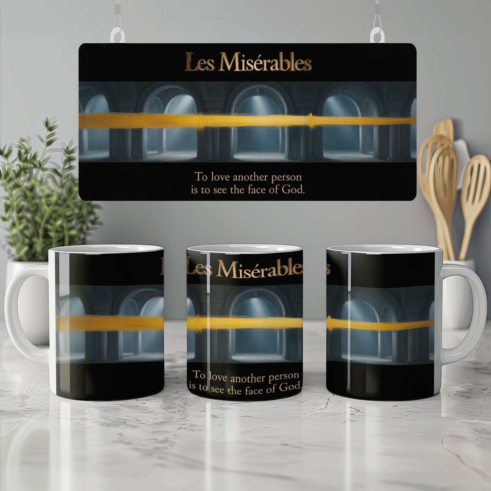 To Love Another Person Musical Quote Mug