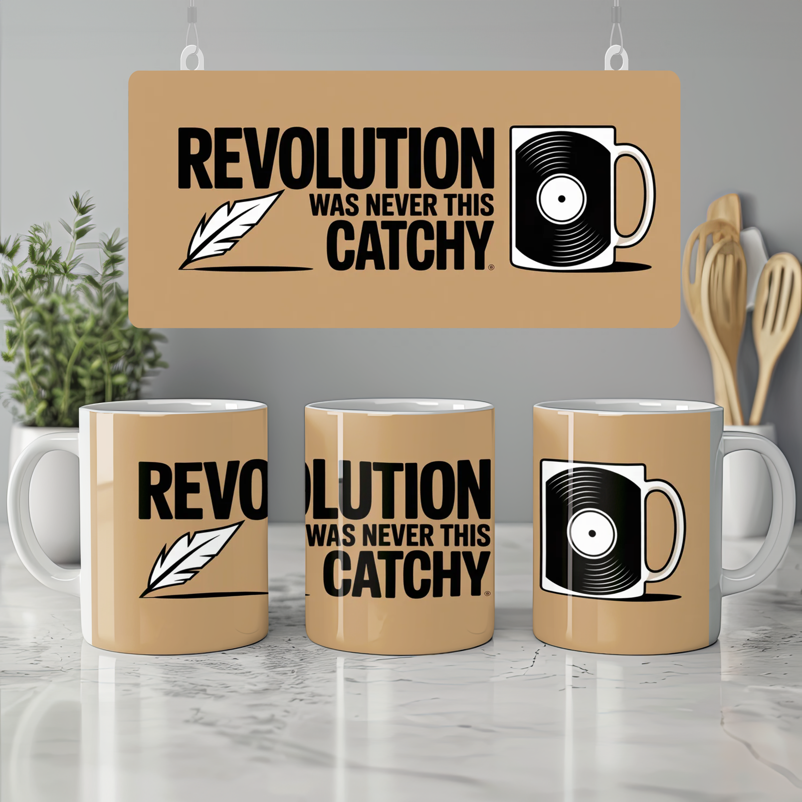 Hamilton Mug | Revolution Was Never This Catchy Quote | Musical Theatre Gift | West End Theatre Lover Present