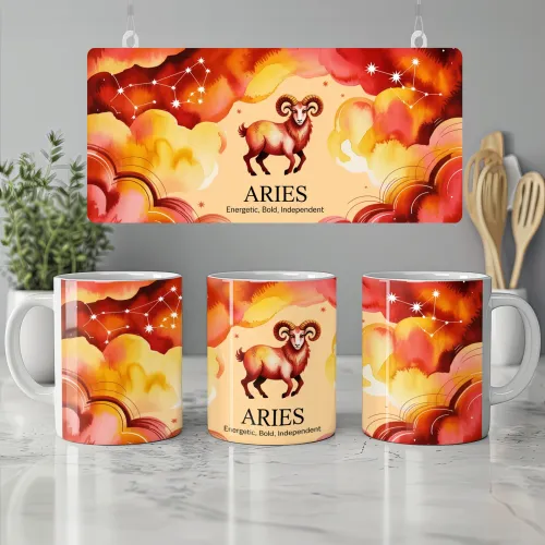 Aries Zodiac Mug