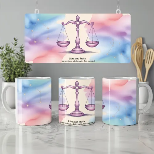 Libra Zodiac Mug