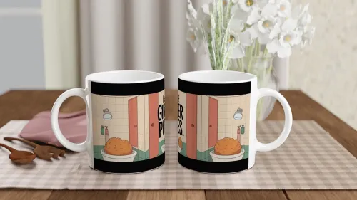 I Have Ginger Pubes Funny Bathroom Mug