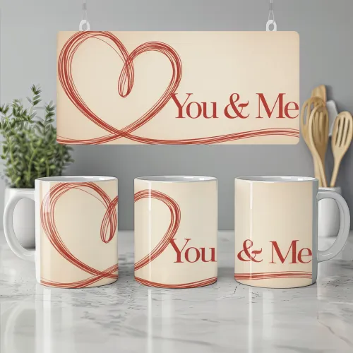 You and Me Mug
