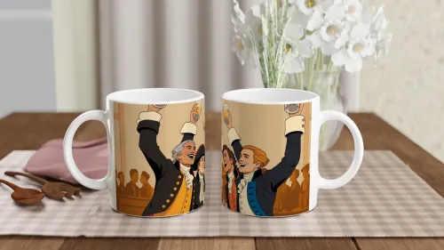 Founding Fathers Beer Toast Colonial Celebrati…