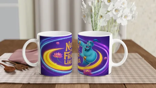 Never Had a Friend Like Tea - Genie Mug