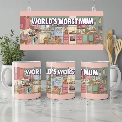 World's Worst Mum Mug
