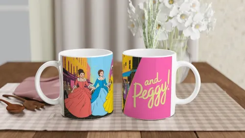And Peggy - Schuyler Sisters Colonial Era Illu…