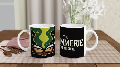 The Grimmerie The Musical Magic Book Mug