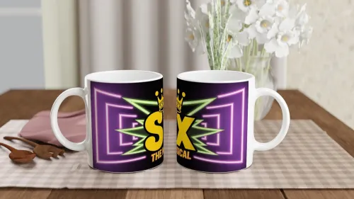 SIX The Musical Logo Mug