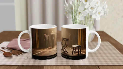 Dangerous World Tour Rehearsal 1992 MJ Stage Mug