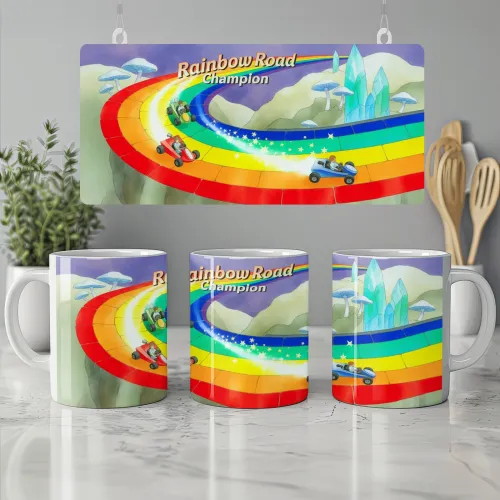 Rainbow Road Mug