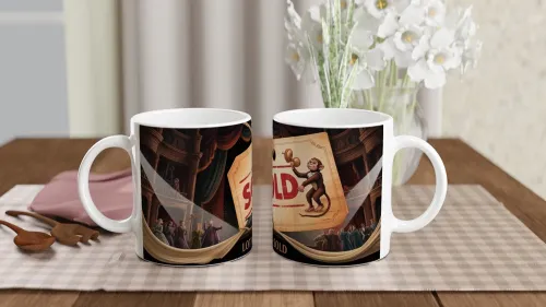 Lot 66: Sold - Auction House Monkey Gavel Mug