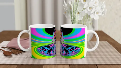 This Is Beyond My Paygrade Psychedelic Mug