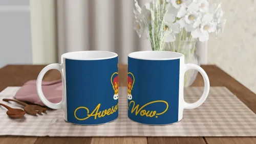 Awesome Wow Crown Royal Mug