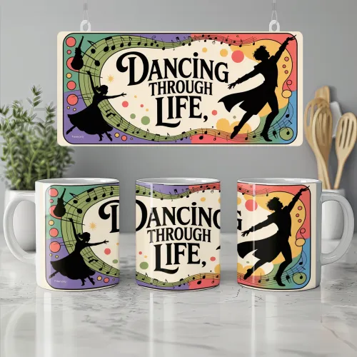 Wicked Dancing Through Life Mug