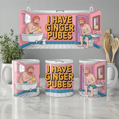 Ginger Pubes Mug