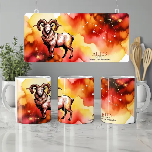 Aries Zodiac Mug