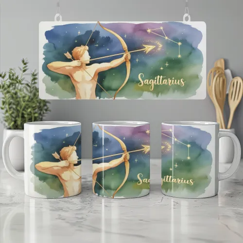 Sagittarius Zodiac Mug