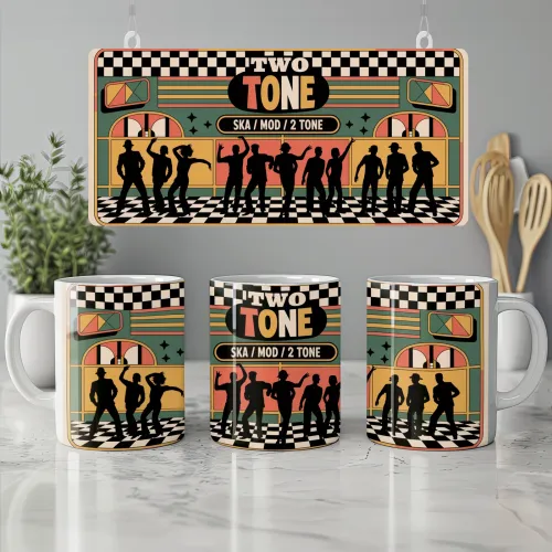 Two Tone Ska Mug