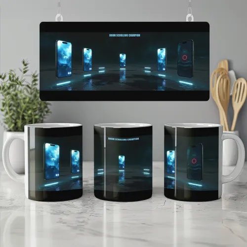 Doom Scrolling Champion Mug