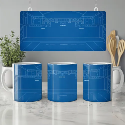 Theatre Blueprint Mug