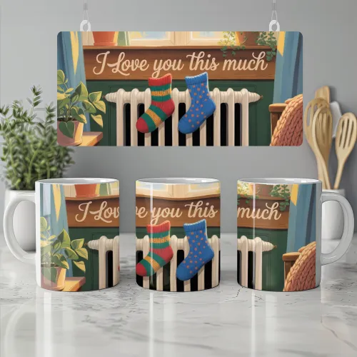 I Love You This Much Mug