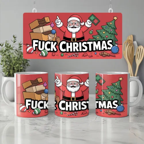 Fuck Christmas Mug
