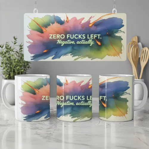 Zero Fucks Left Mug