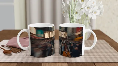 You Make My Heart Skip - Romantic Couple Mug