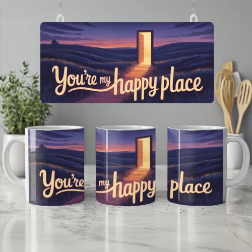 You're My Happy Place Mug