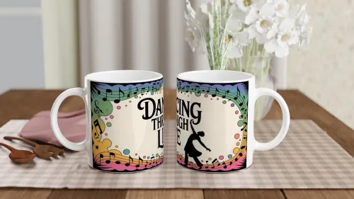 Dancing Through Life Music & Dance Silhouette …