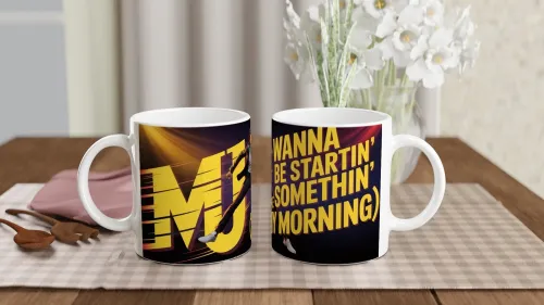 MJ Morning Coffee Dance Mug