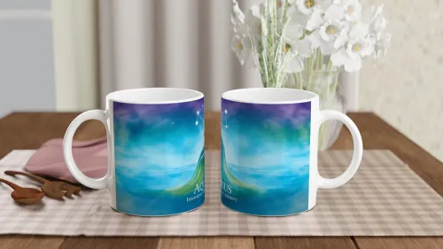 Watercolor Libra Zodiac Constellation and Scal…