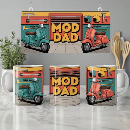 Mod Dad Mug